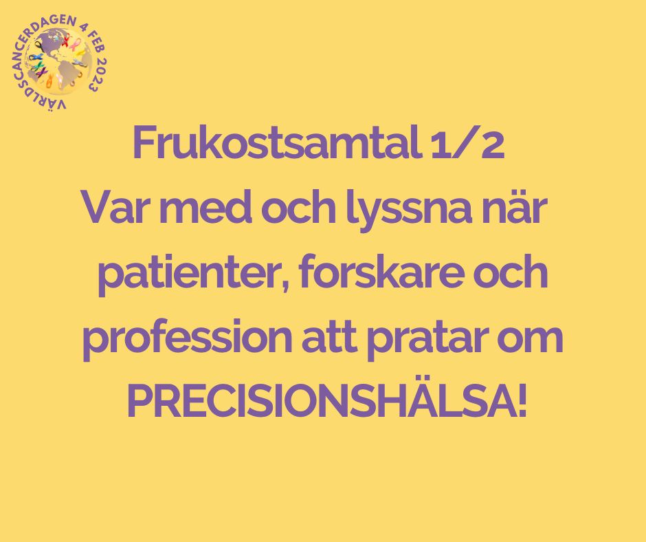 Frukostsamtal Precisionshälsa