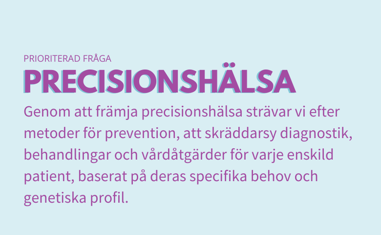 Se frukostsamtal om Precisionshälsa!