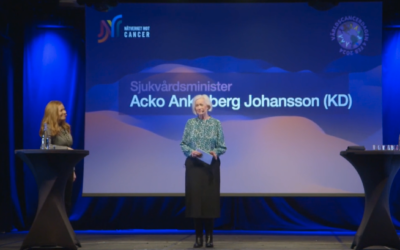 Tal av sjukvårdsminister Acko Ankarberg Johansson på Världscancerdagen 2024