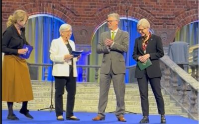 SweCan – Margareta Haag talar vid invigningen i Stadshuset den 21 april