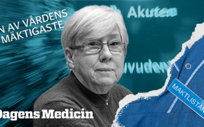 Grattis igen Margareta Haag till en ändå bättre placering på Dagens Medicins maktlista!